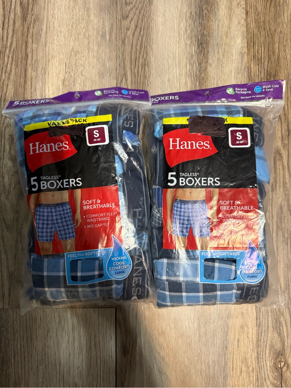 Hanes Men’s 10-Pack Tagless Boxers — Great Father’s Day Bundle.